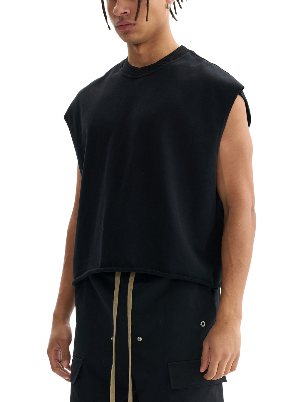 French Terry Boxy Tank Top – Essential Streetwear | Tapstitch-6